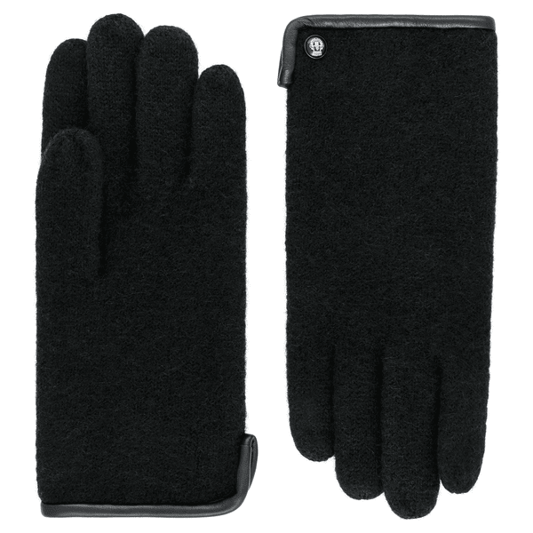 Klassischer Walkhandschuh Women - black