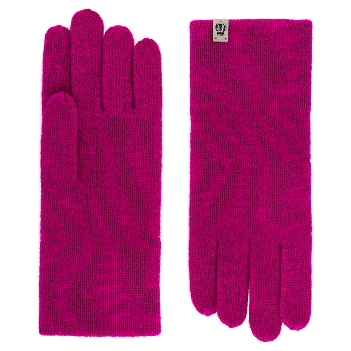 Pure Cashmere Handschuhe - fuchsia