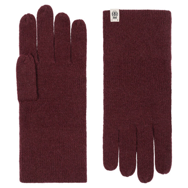 Pure Cashmere Handschuhe  - mulberry