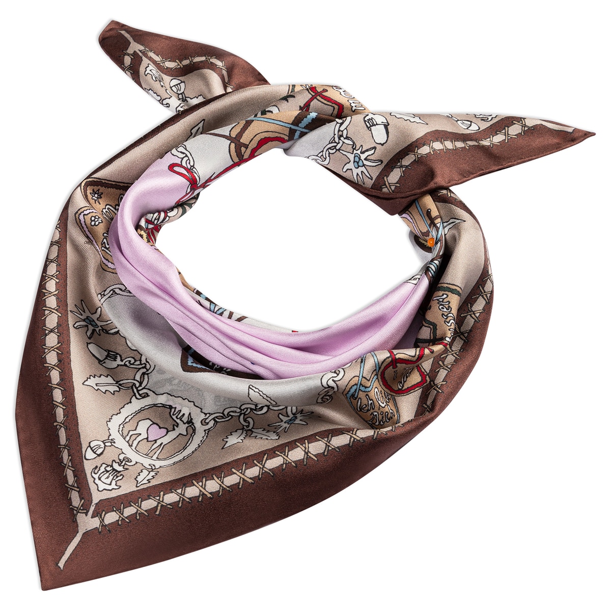 Anni 53x53 - multi brown