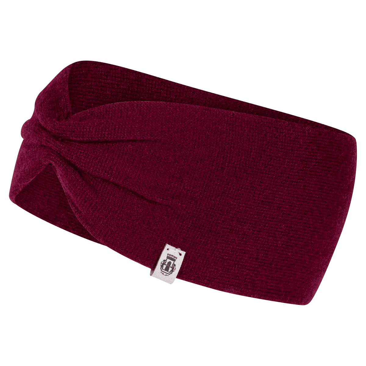 Pure Cashmere Stirnband - burgundy
