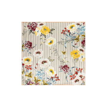 Blossoming Stripes 53x53 - multi natural