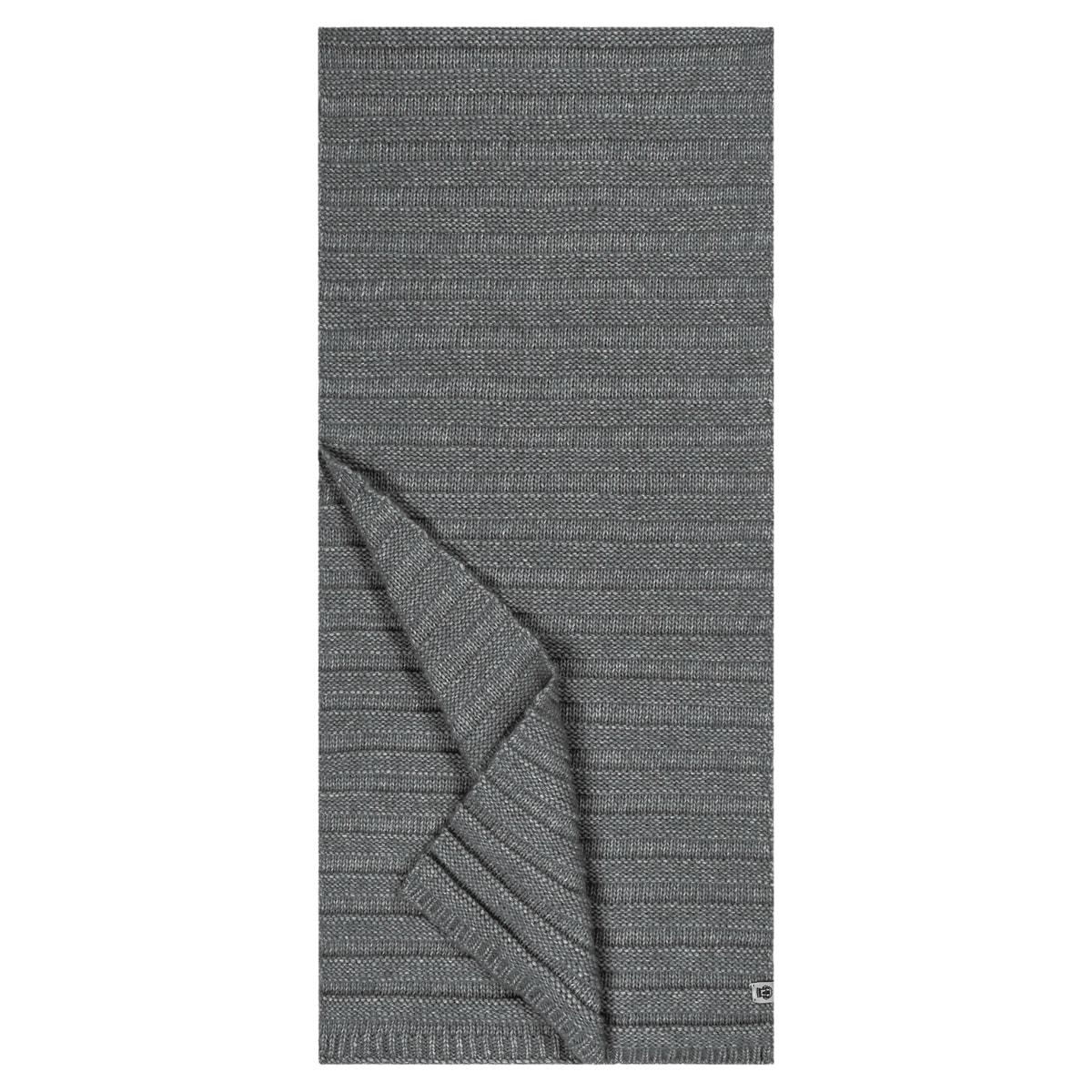 Ripple Jacquard Schal 40x175 - anthracite