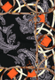 Noble Paisley 90x90 - black multi