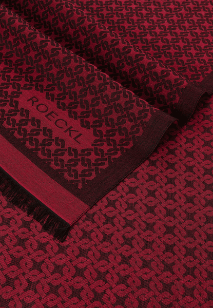 Rope Pattern 53x195  - poppy red