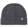 Klassische Strickmütze  - anthracite