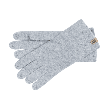 Pure Cashmere Handschuhe - silvergrey