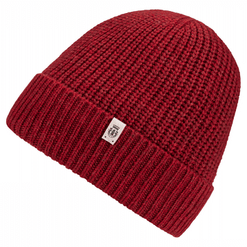 Klassische Strickmütze - red