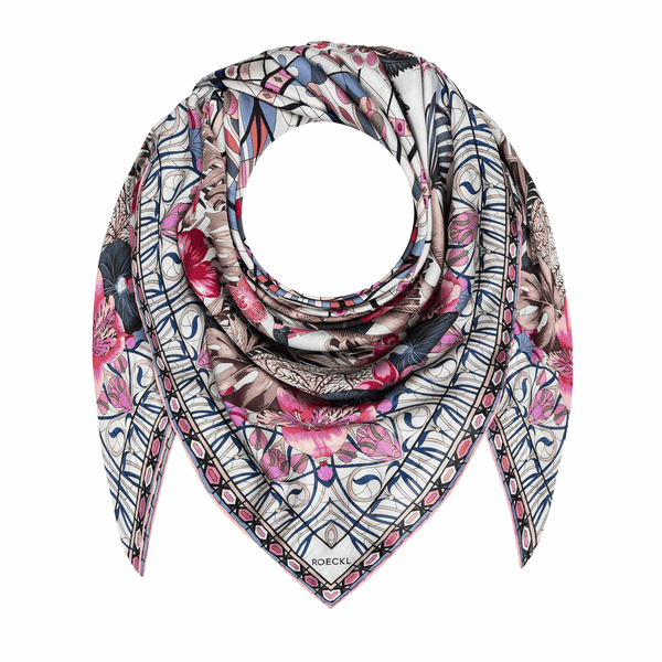 Poetry Dome 140x140 - multi hibiscus