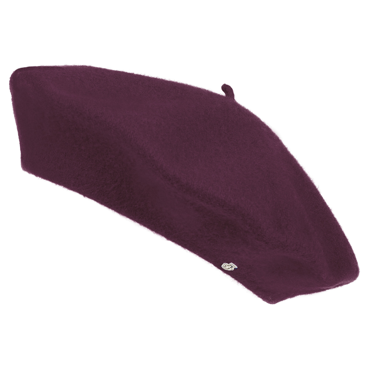 Classic Wool Beret  - grape
