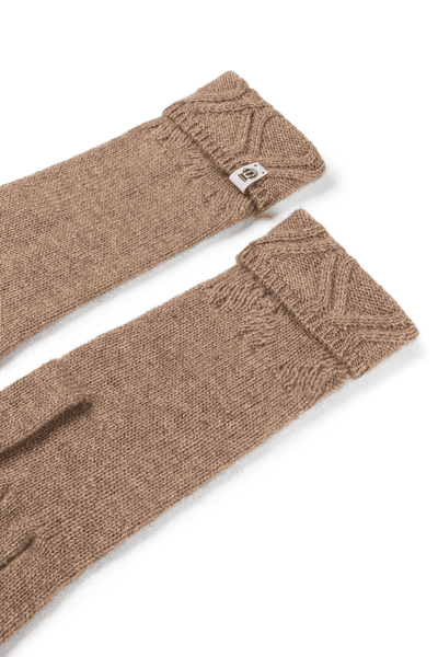 Frozen Winter Handschuhe  - taupe