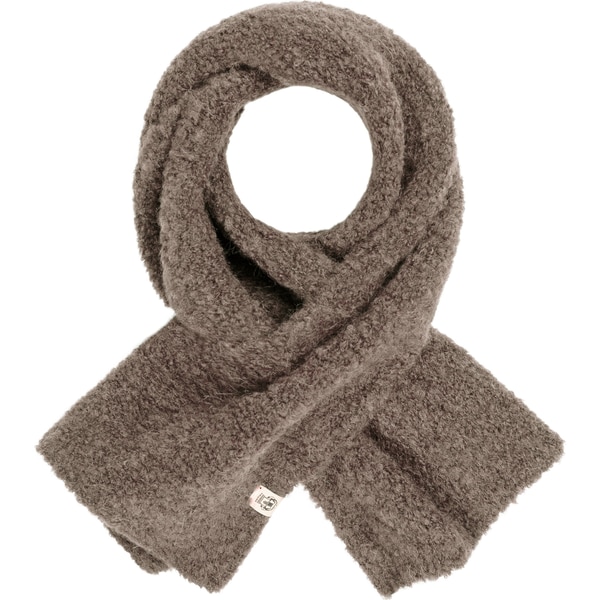 Snowflake Boucle Schal 28x90 - taupe