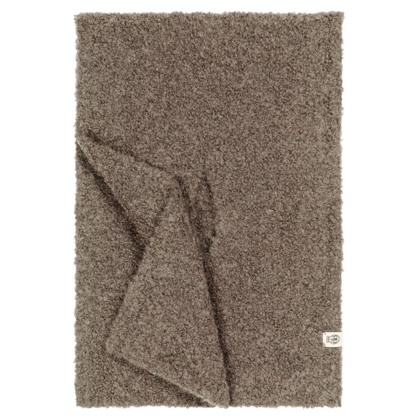 Snowflake Boucle Schal 28x90 - taupe