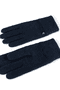 Walkhandschuh mit Kaschmir - navy