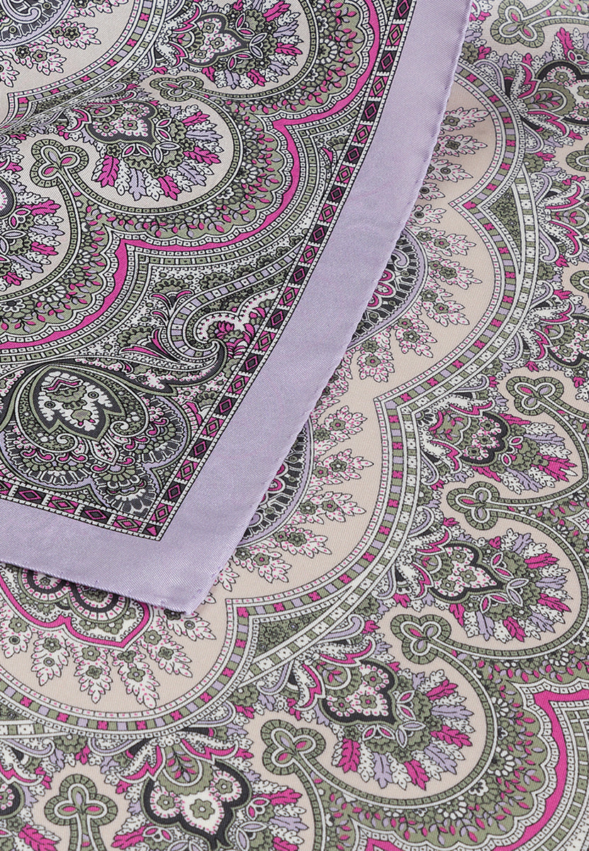 Young Paisley 53 x 53 - multi pastel