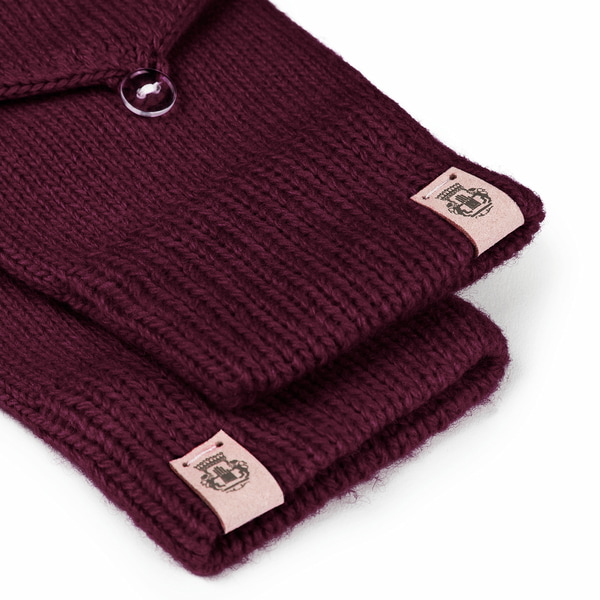 Essentials Kapuzenhandschuhe Basic - grape