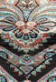Aesthetic Paisley 140x140  - black/red