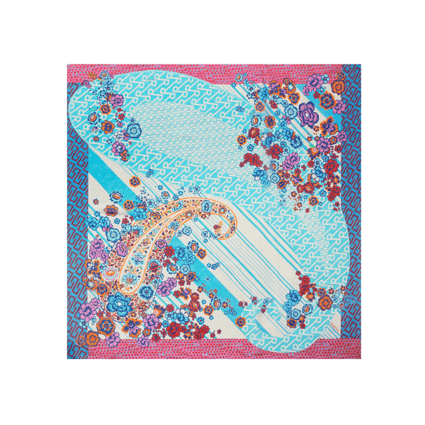 Big Paisley 100x100 - multi heaven
