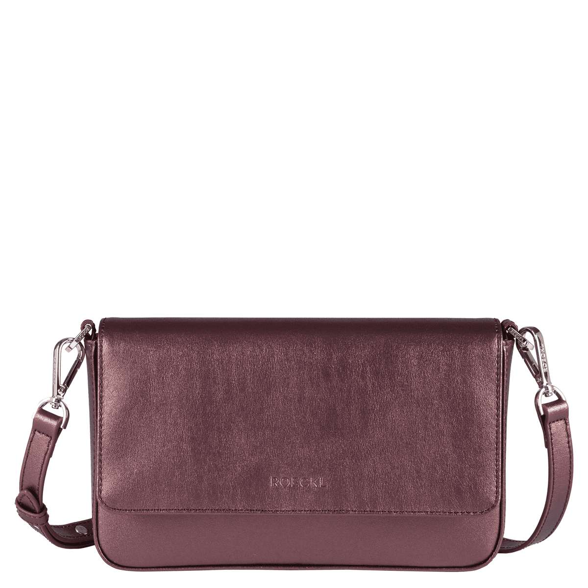Emilia Shoulder bag metallic XS - wine