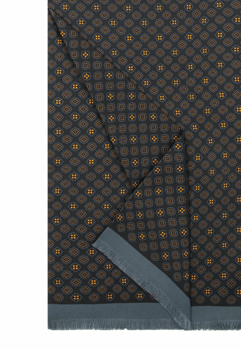 Tie Pattern 25x160 - black