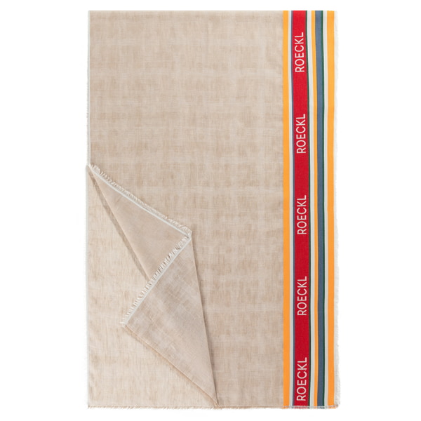 Cotton Stripes 55x175 - almond