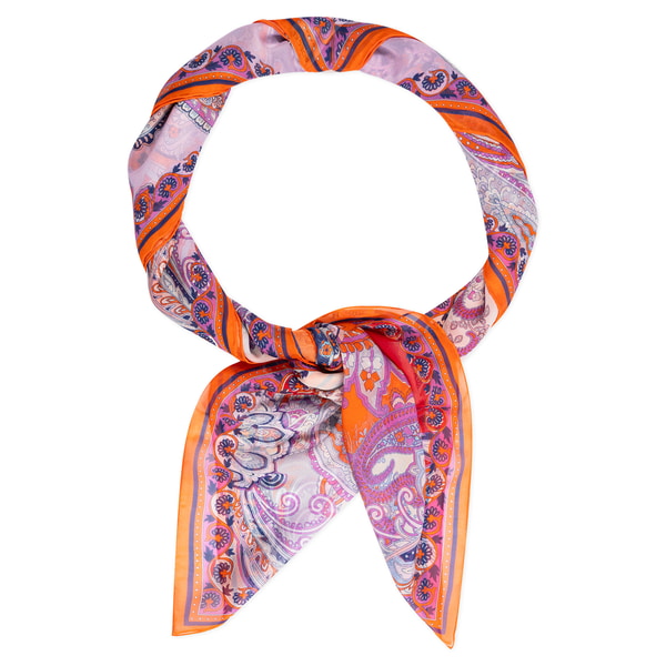 Flower Fusion 130 x 130 - multi cherry