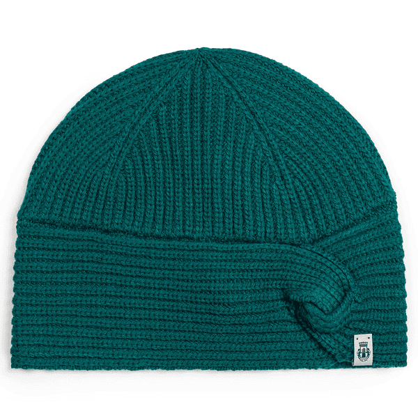 Essentials Mütze mit Knoten  - emerald