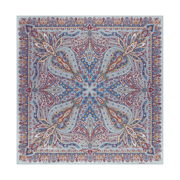 Flourishing Paisley 90x90 - multi ciel