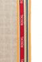 Cotton Stripes WOMAN 55x175  - almond
