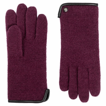 Klassischer Walkhandschuh Women - mulberry