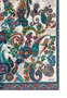Paisley Twister 70x180 - white multi