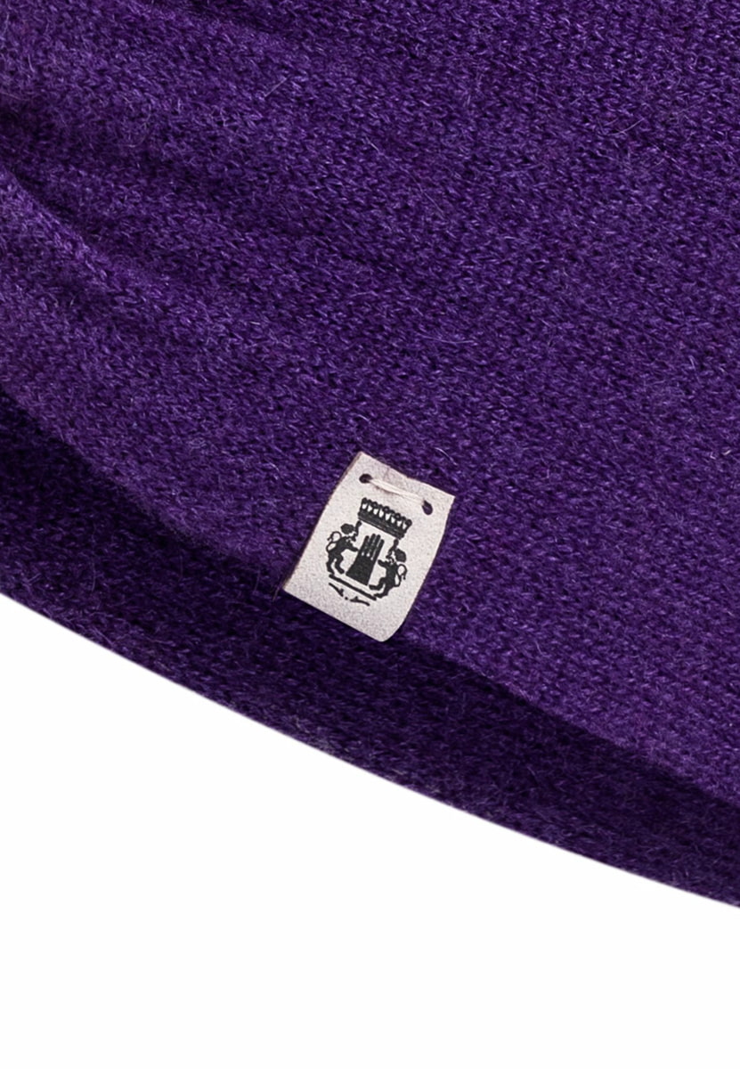 Pure Cashmere Stirnband - violet
