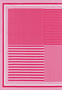 Two Tone Stripes 53x53 - rose