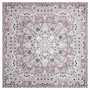 Animal Paisley 140x140  - multi wine
