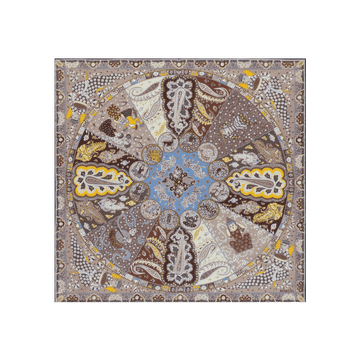 Small Horoscope 70x70  - multi beige