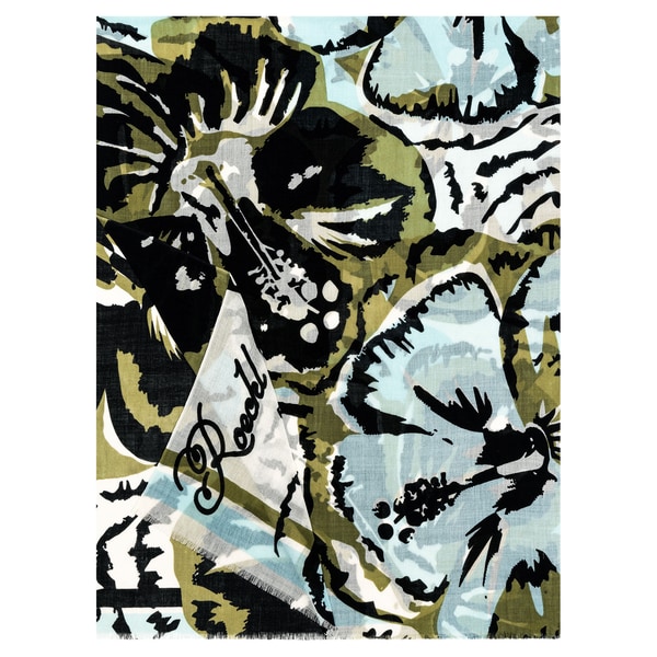 Flower Vibe 70x180 - seagrass