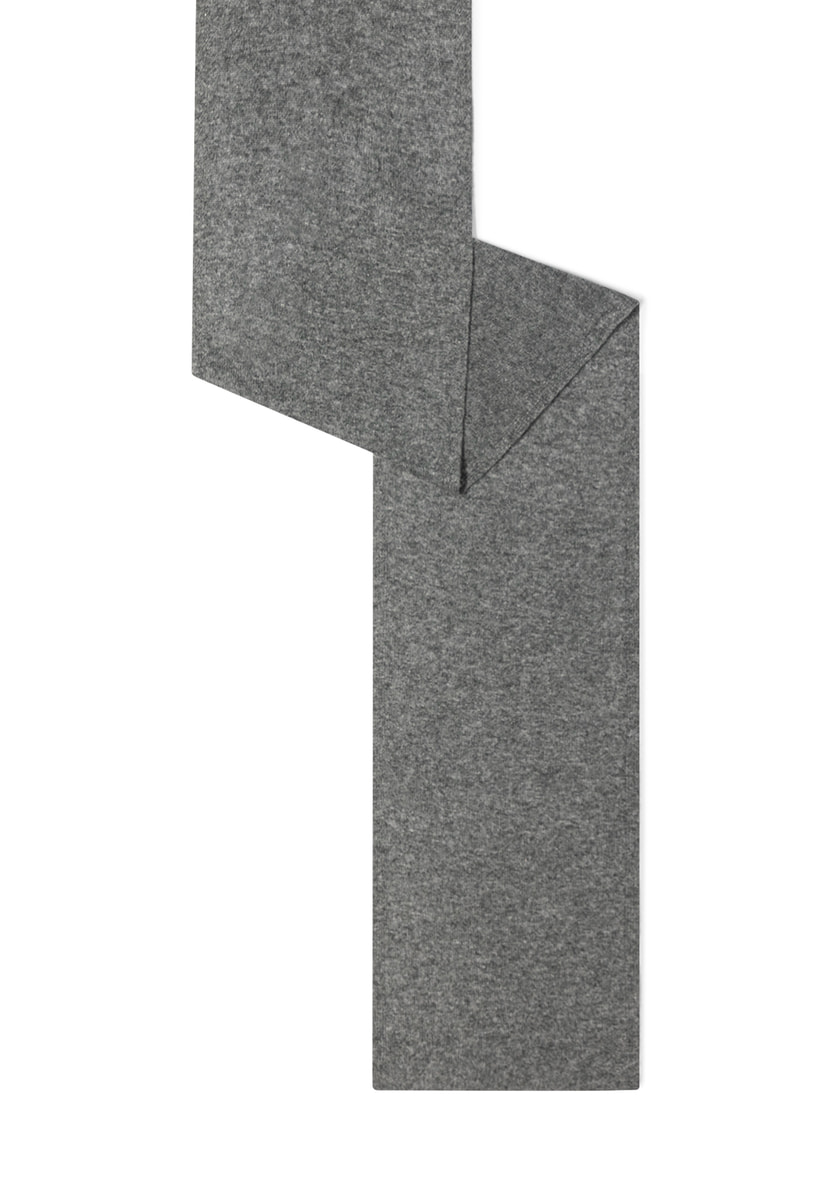 Warm Wool Scarf Women 30x180  - anthracite