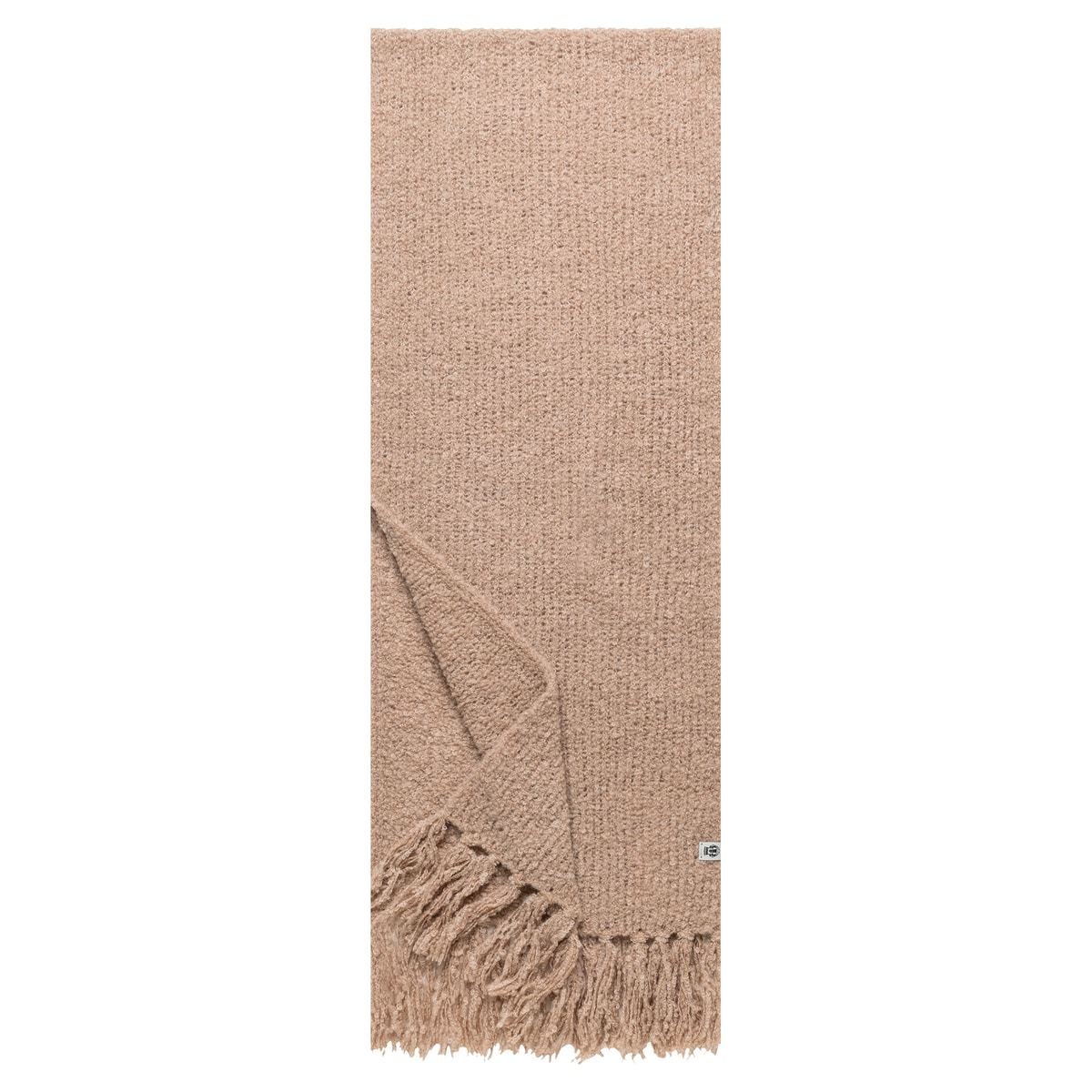 Classic Bouclé Schal 35x180 - camel