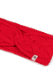 Braided Cashmere Stirnband - rose hip