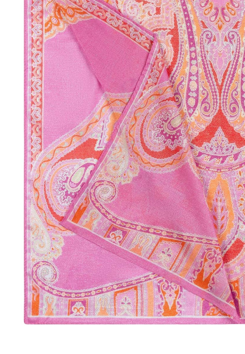 Shimmering Ornament 70x80 - multi pink