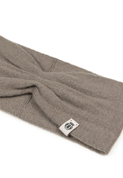 Pure Cashmere Stirnband - moss