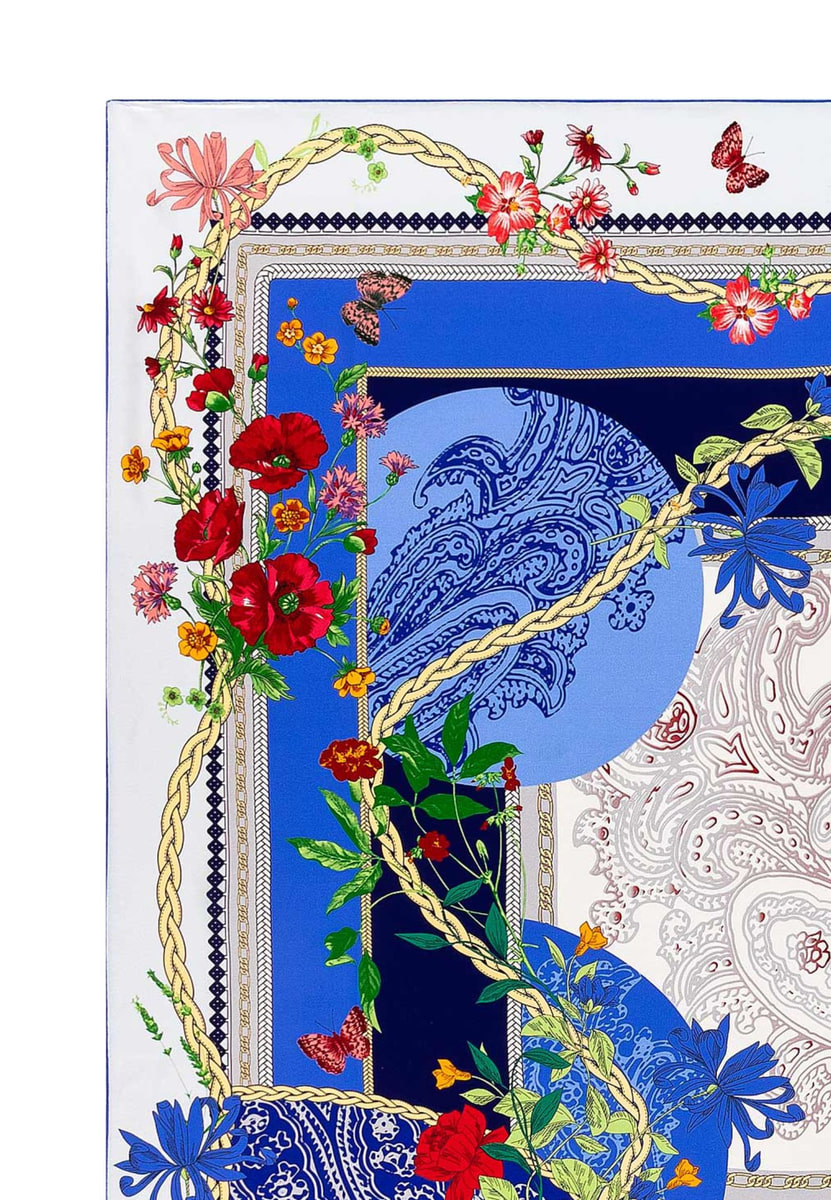 Daydream 130x130 - multi navy