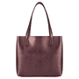 Carol Shopper metallic large  - wine