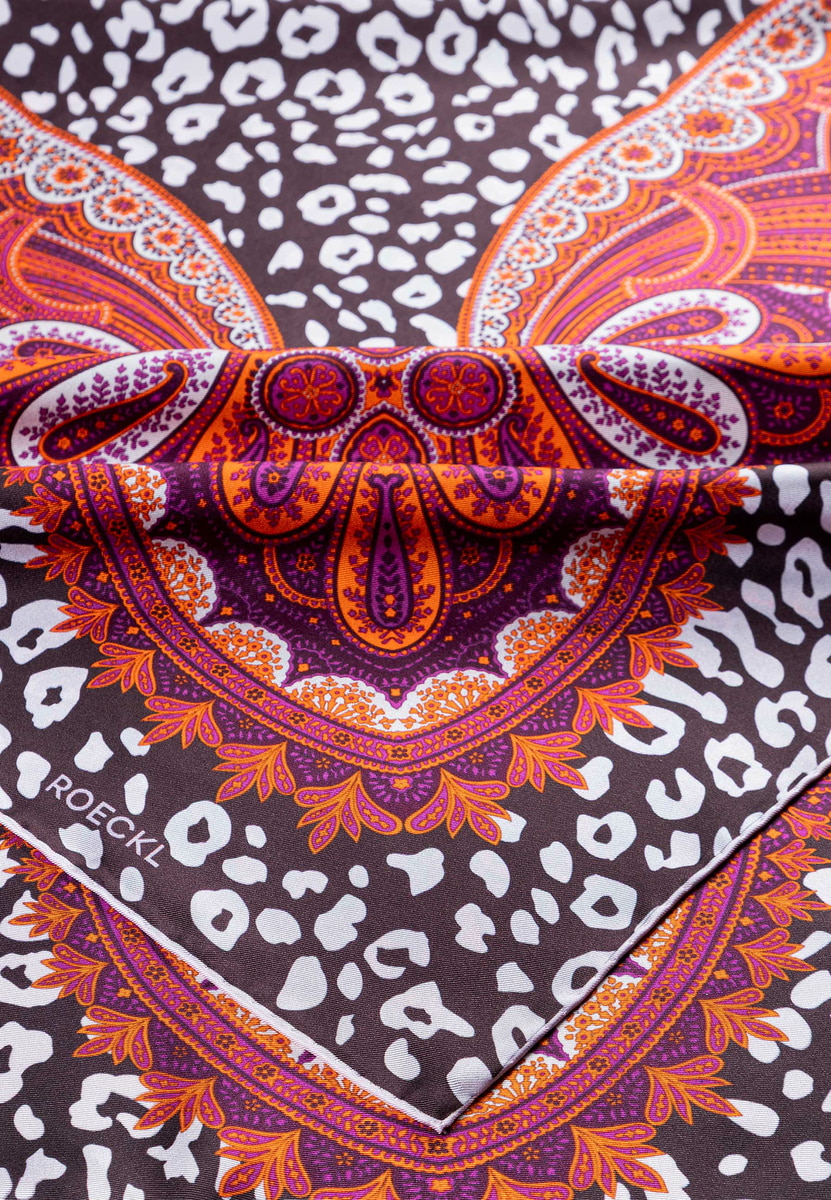 Wild Frame 90x90  - multi pink