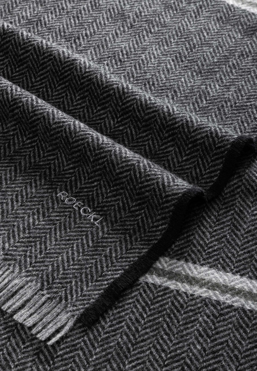 Woven Heringbone 40x180 - multi black