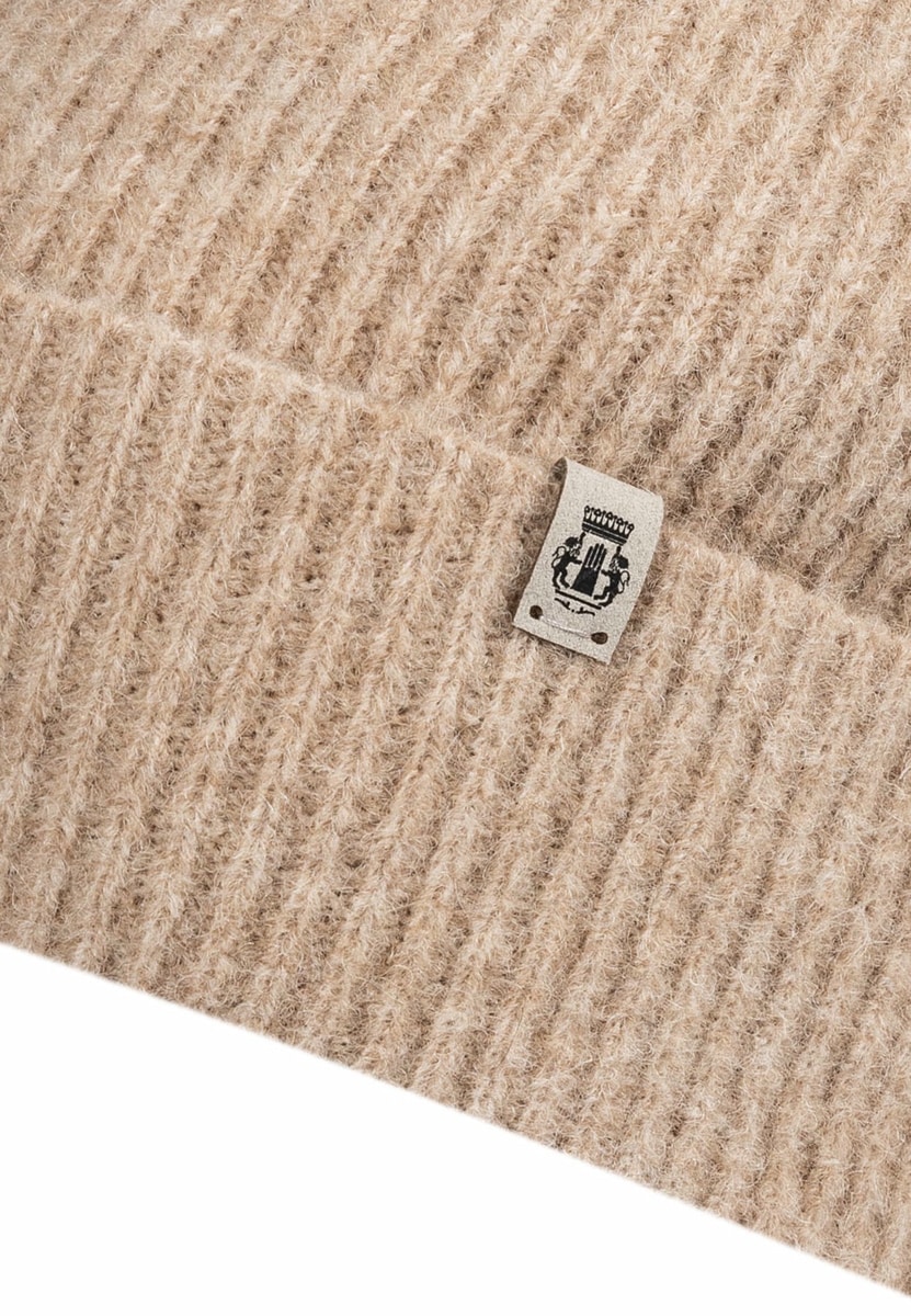 Snow Time Umschlagmuetze - cashmere