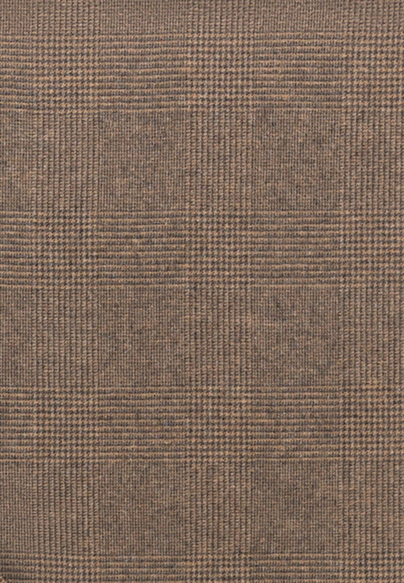 Cotton Check 40x180 - camel