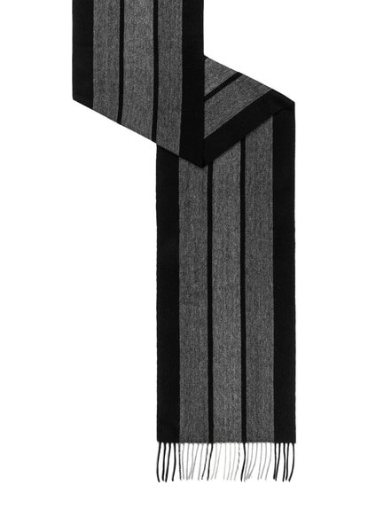 Wide Stripes 30x164 - black/grey