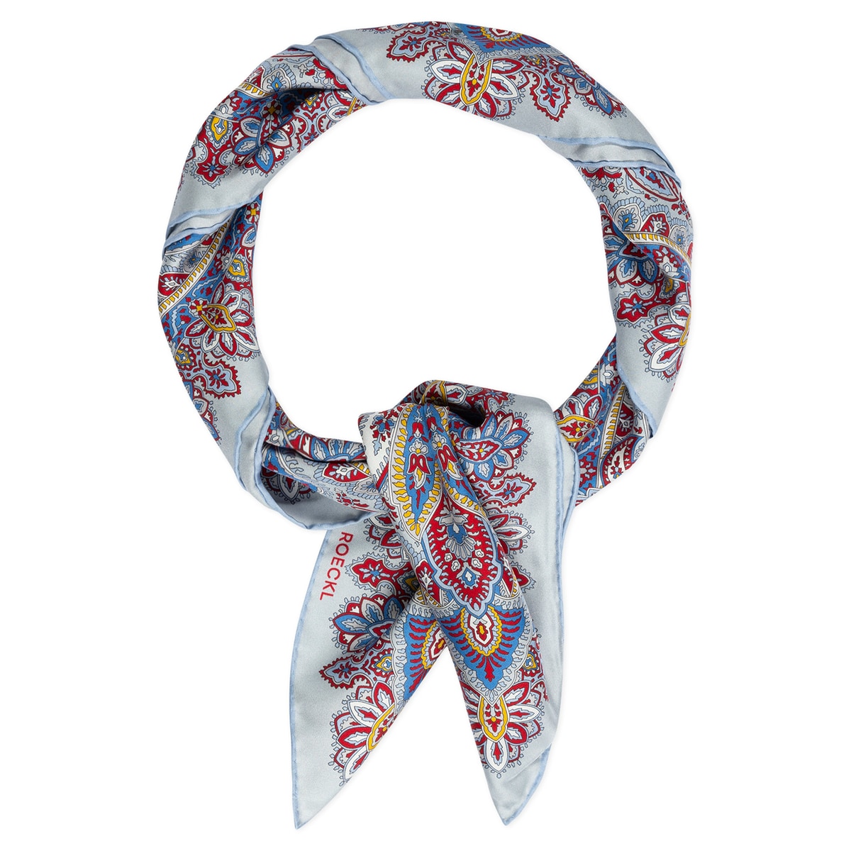 Flourishing Paisley 90x90 - multi ciel