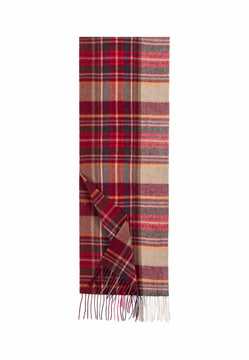 Scottish Tartan Men 30x180 - multi red